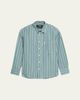 HOMMEGIRLS Striped Oxford Button-Down Shirt - 1