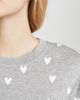 HONEYDEW HONEYDEW All American PJ Set Heather Grey Hearts - 6