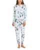 Honeydew Honeydew Cuddle Crew Henley Top & Pants Pajama Set - 1