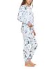 Honeydew Honeydew Cuddle Crew Henley Top & Pants Pajama Set - 2