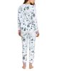 Honeydew Honeydew Cuddle Crew Henley Top & Pants Pajama Set - 3