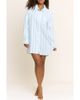 Honeydew Honeydew Long Weekend Cotton Shirtdress Nightgown - 1