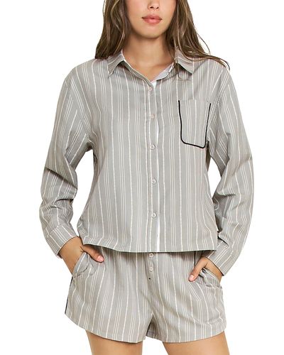 Honeydew Honeydew Nap Era Long Sleeve Shirt & Shorts Pajama Set
