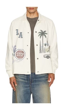 Honor The Gift Honor The Gift All Over La Fleece Coaches Jacket