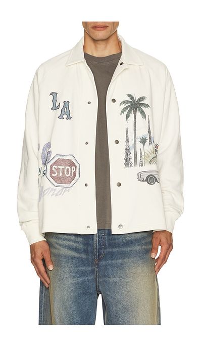 Honor The Gift Honor The Gift All Over La Fleece Coaches Jacket