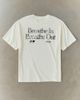 Honor The Gift Honor The Gift Breathe In Breathe Out Graphic Tee in White, Men's at Urban Outfitters - 1