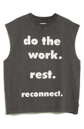 HONOR THE GIFT HONOR THE GIFT Do the Work Graphic Cotton Tank