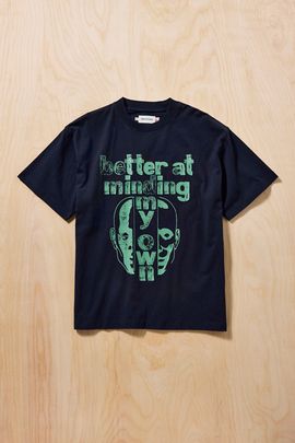 Honor The Gift Honor The Gift Minding My Own Graphic Tee in Black, Men's at Urban Outfitters