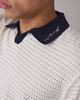Honor The Gift Honor The Gift Pique Collared Polo Sweater in Ivory, Men's at Urban Outfitters - 3