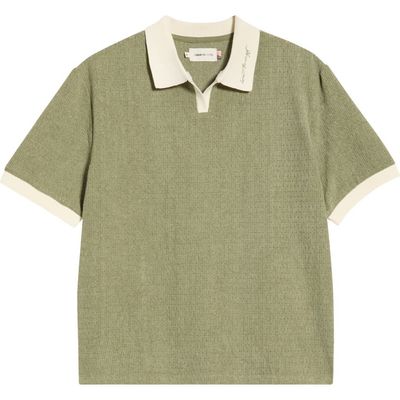 HONOR THE GIFT HONOR THE GIFT Pique Johnny Collar Polo