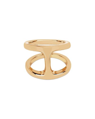 Hoorsenbuhs Hoorsenbuhs 18K Yellow Gold Phantom Double Row Statement Ring
