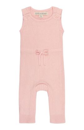 Hope & Henry Hope & Henry Baby Cinched Waist Sweater Romper,