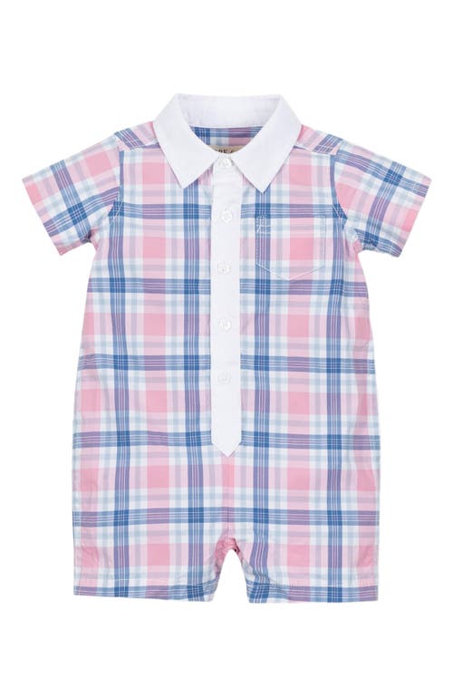 Hope & Henry Hope & Henry Baby Poplin Button Front Romper,