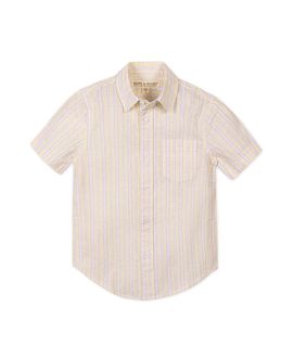 Hope & Henry Hope & Henry Boys' Linen Short Sleeve Shirt