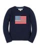 Hope & Henry Hope & Henry Boys' Organic Crew Neck Flag Sweater - 1