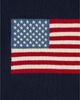 Hope & Henry Hope & Henry Boys' Organic Crew Neck Flag Sweater - 3