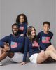 Hope & Henry Hope & Henry Boys' Organic Crew Neck Flag Sweater - 6