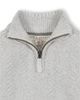 Hope & Henry Hope & Henry Boys' Organic Long Sleeve Half Zip Cable Pullover Sweater - 2