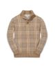 Hope & Henry Hope & Henry Boys' Organic Mock Neck Intarsia Sweater - 1