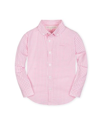 Hope & Henry Hope & Henry Boys' Organic Poplin Long Sleeve Button Down Shirt
