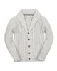 Hope & Henry Hope & Henry Boys' Organic Shawl Collar Cable Sweater Cardigan - 1