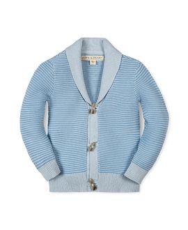 Hope & Henry Hope & Henry Boys' Organic Shawl Collar Cardigan Sweater
