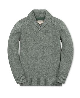 Hope & Henry Hope & Henry Boys' Organic Shawl Collar Sweater