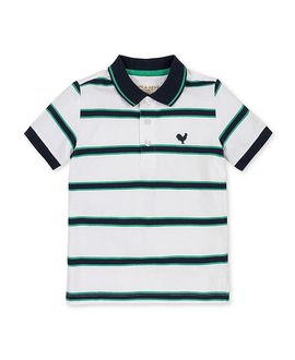 Hope & Henry Hope & Henry Boys' Organic Short Sleeve Jersey Polo