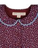 Hope & Henry Hope & Henry Girls' Flutter Sleeve Linen Dress with Peter Pan Collar - 3
