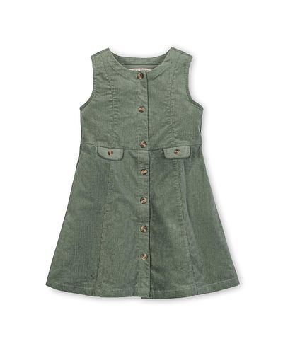 Hope & Henry Hope & Henry Girls' Organic Corduroy Button Front Jumper