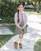 Hope & Henry Hope & Henry Girls' Organic Corduroy Button Front Jumper - 3