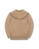 Hope & Henry Hope & Henry Girls' Organic Long Sleeve Mock Neck Sweater with Ruffle - 1
