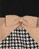 Hope & Henry Hope & Henry Girls' Organic Long Sleeve Skater Sweater Dress with Bow - 2