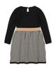 Hope & Henry Hope & Henry Girls' Organic Long Sleeve Skater Sweater Dress with Bow - 3