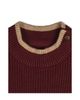 Hope & Henry Hope & Henry Girls' Organic Mock Neck Flounce Hem Sweater Dress - 4