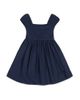 Hope & Henry Hope & Henry Girls' Organic Puff Sleeve Pintuck Sateen Party Dress - 1