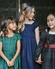 Hope & Henry Hope & Henry Girls' Organic Puff Sleeve Pintuck Sateen Party Dress - 3
