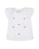 Hope & Henry Hope & Henry Girls' Organic Ruffle Sleeve Pointelle Sweater - 1