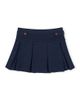 Hope & Henry Hope & Henry Girls' Ponte Pleated Button Tab Skort - 1