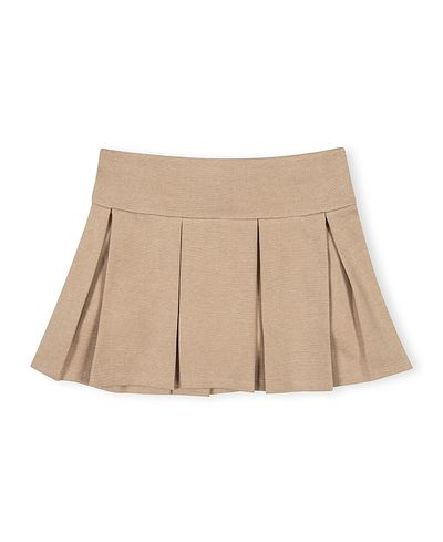 Hope & Henry Hope & Henry Girls' Ponte Pleated Uniform Skort