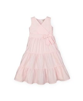 Hope & Henry Hope & Henry Girls' Tiered Wrap Dress