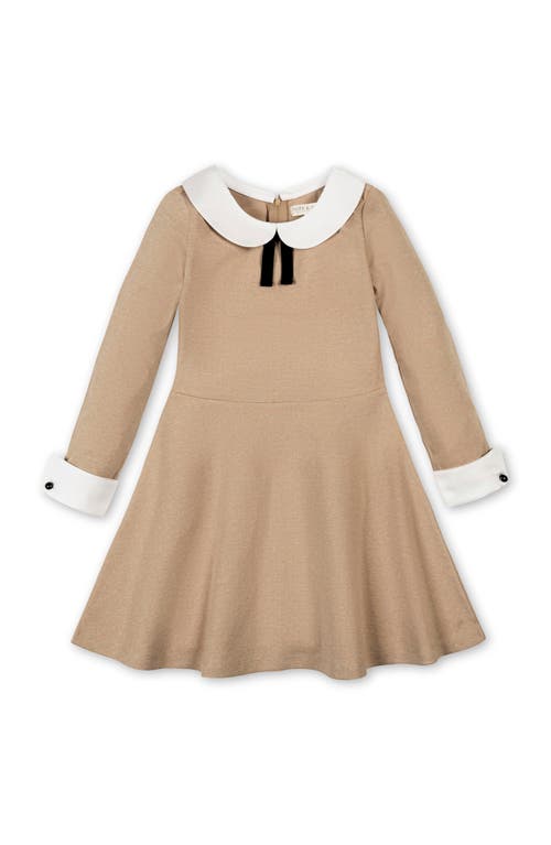 Hope & Henry Hope & Henry Kids' French Look Ponte Dress with Bow
