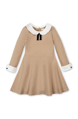 Hope & Henry Hope & Henry Kids' French Look Ponte Dress with Bow