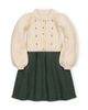 Hope & Henry Hope & Henry Kids' Organic Button Front Collared Sweater Dress - 1