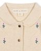 Hope & Henry Hope & Henry Kids' Organic Button Front Collared Sweater Dress - 2