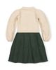 Hope & Henry Hope & Henry Kids' Organic Button Front Collared Sweater Dress - 3