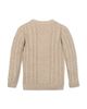 Hope & Henry Hope & Henry Kids' Organic Cable Knit Fisherman Sweater - 2
