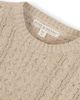 Hope & Henry Hope & Henry Kids' Organic Cable Knit Fisherman Sweater - 3