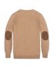 Hope & Henry Hope & Henry Kids' Organic Cotton V-Neck Elbow Patch Sweater - 3