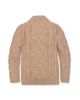 Hope & Henry Hope & Henry Kids' Organic Long Sleeve Shawl Collar Cable Sweater - 3